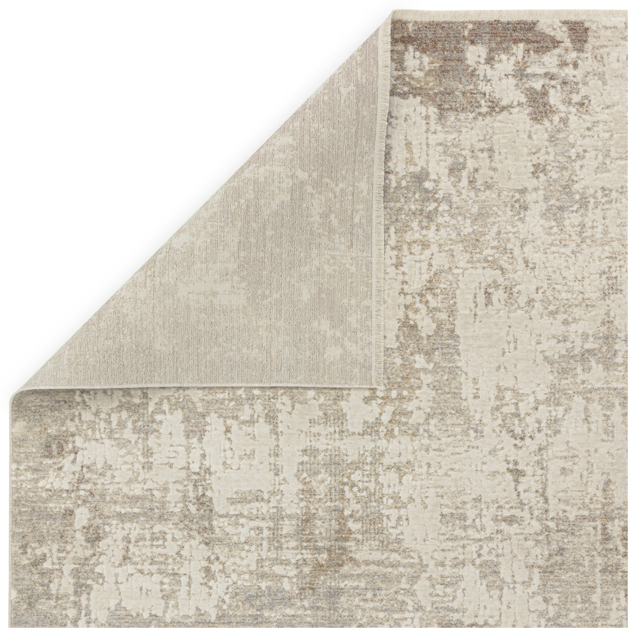 Distressed Space-dyed Rug in Bronze